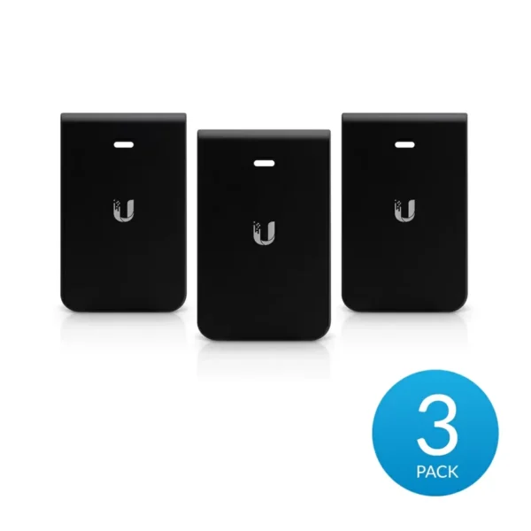 Ubiquiti In-Wall HD Covers Black 3-pack