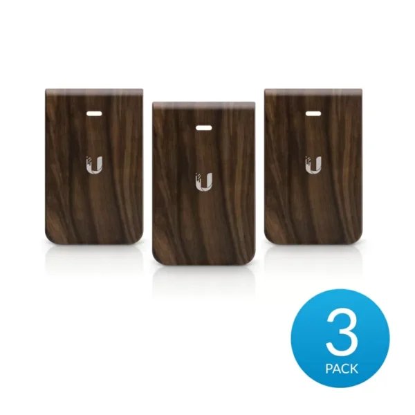 Ubiquiti In-Wall HD Covers Wood 3-pack