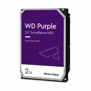 Western Digital Purple HDD SATA 2TB 5400 64MB